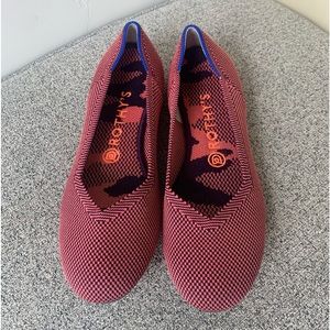 Rothy’s Retired Color Rose Double Stitch - size 7.5